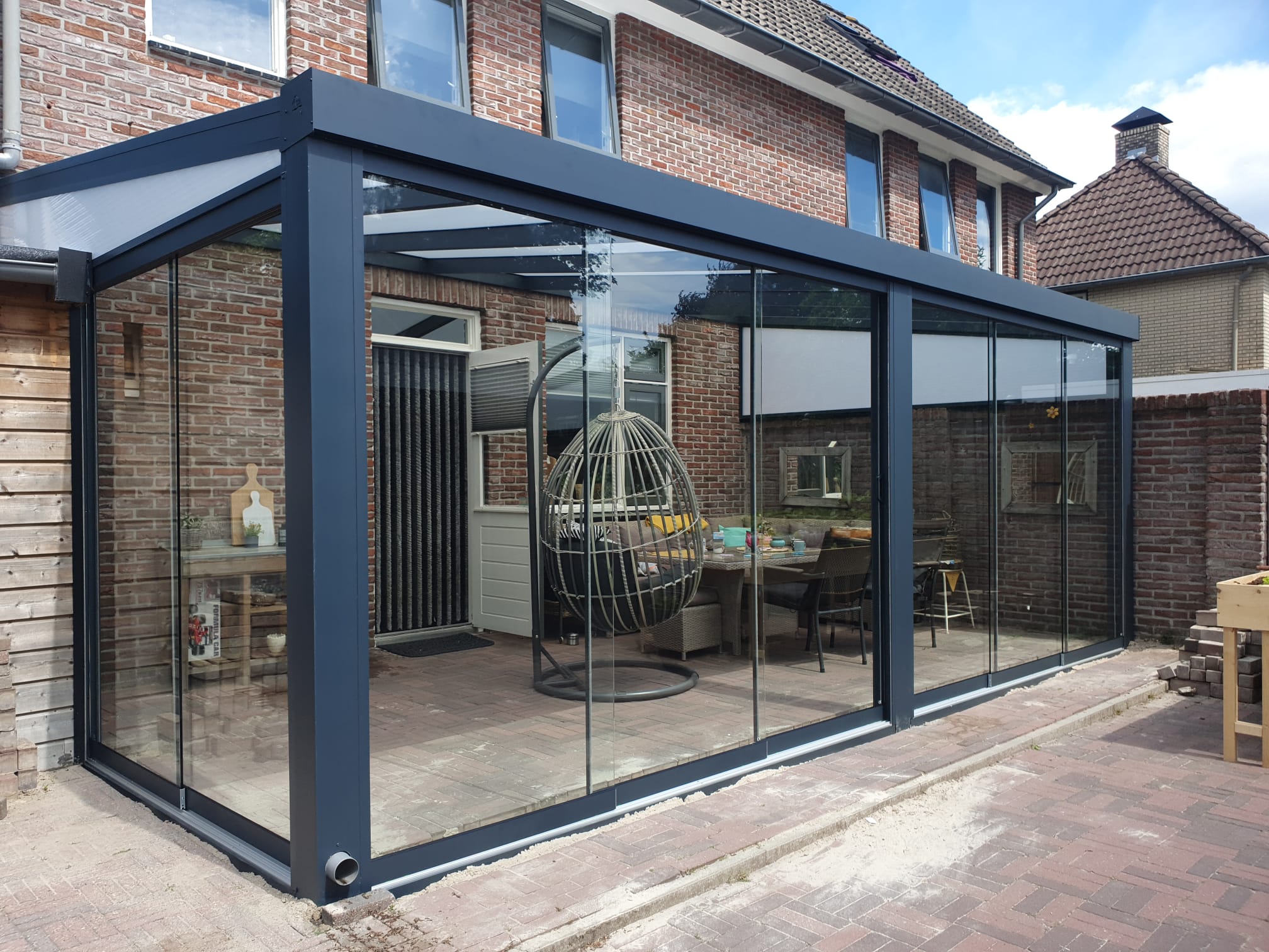 Gerealiseerde veranda van ALSA Veranda’s
